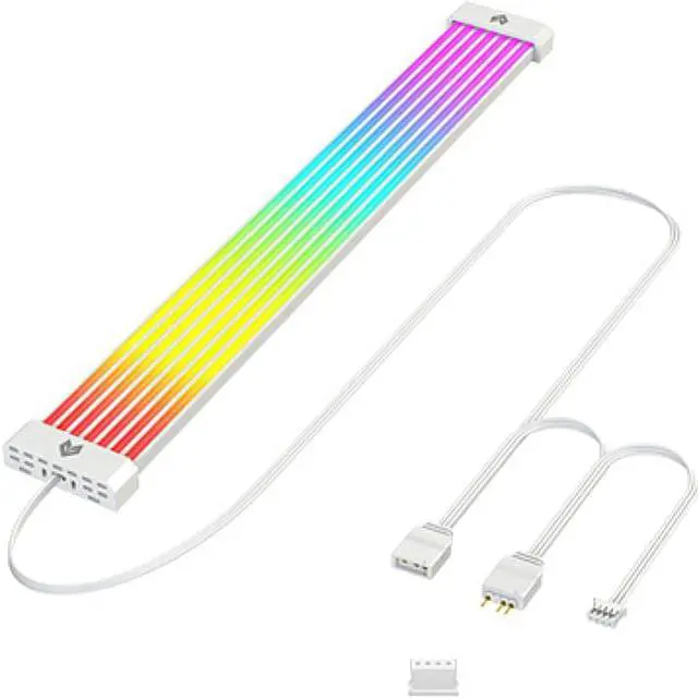 Main image of Corn AL300, 8PIN Power Cord Lighting Decorative Light Bar, Soft Wear Silicone Material, Easy to Install, 5V ARGB Motherboard Light Synchronization