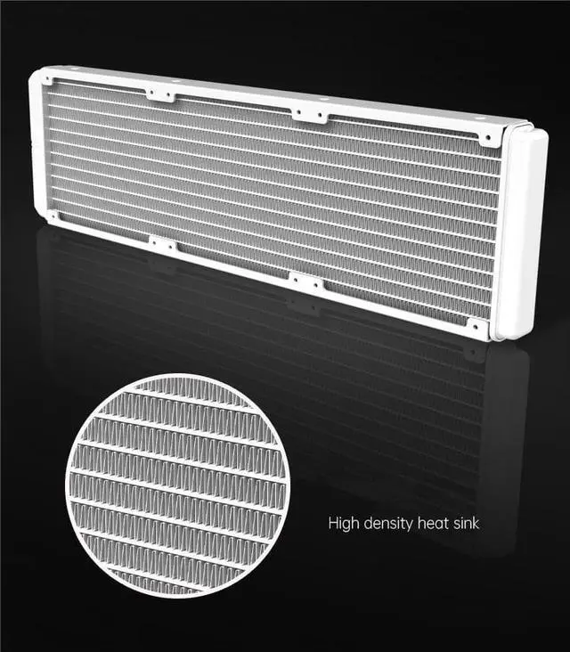 Alt view image 4 of 7 - ICEMOON 360 Water -Cooled CPU Radiator, Intelligent Temperature Control ARGB God Light Synchronous, Silent Fan, Support Intel 115x/1200/1366/17xx/20xx, AM4/AM3+/AM2+/FM2+/FM1 - Pink