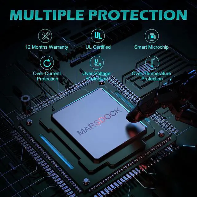 Alt view image 5 of 6 - 65W Surface Pro Laptop Charger for Microsoft Surface Pro 9, 8, 7+, 7, 6, 5, 4, 3, X, Windows Surface Laptop 5, 4, 3, 2, 1 Studio, Surface Go Tablet, Surface Book 3, 2, 1, Support 44W, 36W, LED, 10FT