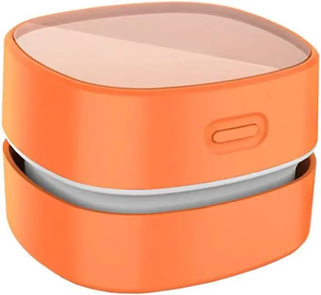 Main image of CORN Desktop Vacuum cleaner,Mini table dust sweeper Energy Saving,High endurance up to 400 mins,Cordless&360º Rotatable Design for Cleaning Hairs,Crumbs,Computer Keyboard of gifts for kids (orange)