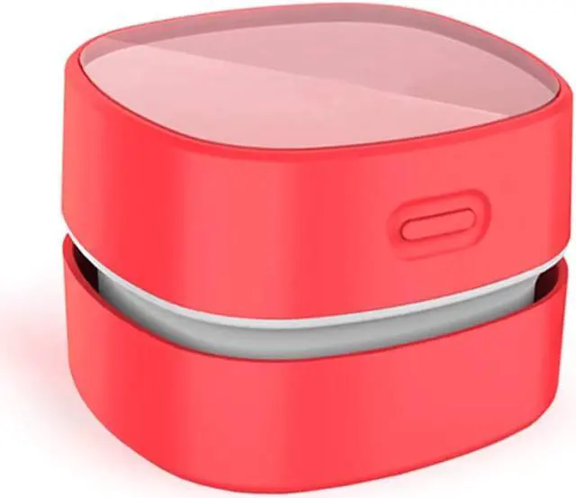 Main image of CORN Desktop Vacuum cleaner,Mini table dust sweeper Energy Saving,High endurance up to 400 mins,Cordless&360º Rotatable Design for Cleaning Hairs,Crumbs,Computer Keyboard of gifts for kids (Red)