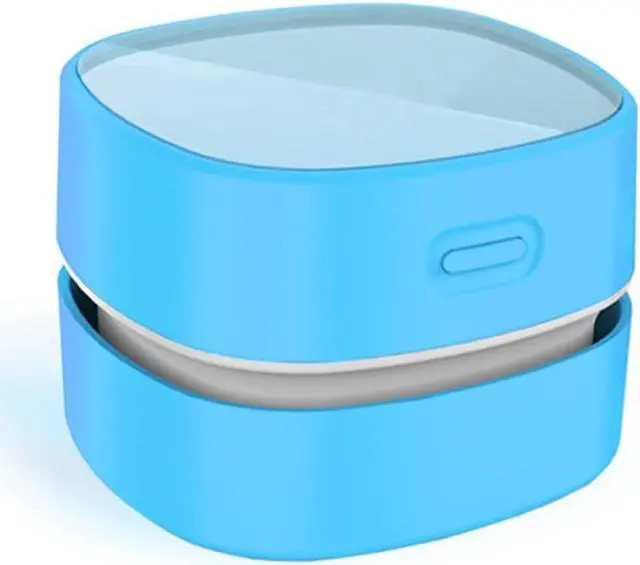 Main image of CORN Desktop Vacuum cleaner,Mini table dust sweeper Energy Saving with auto power-off function,High endurance up to 400 mins,Cordless&360º Rotatable Design for Keyboard/Home/Office(blue charging)