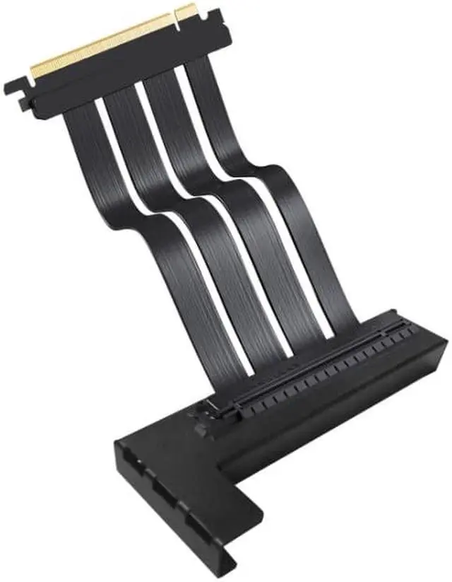 Main image of The New Hidden Graphic Card Vertical Bracket Graphics Expansion line, Supports The Motherboard PCI-E 4.0/5.0 Interface, Bend-Resistant Flat Wire,Plug and Play Without Debugging (220mm)