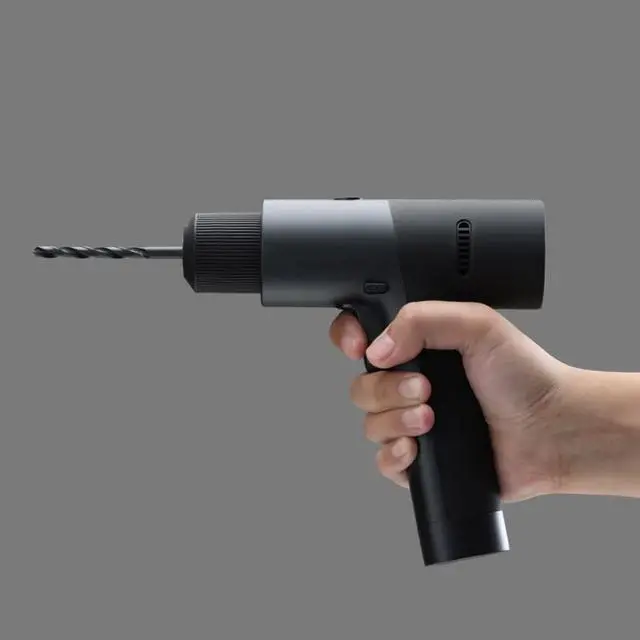 Alt view image 4 of 6 - CORN Cordless Brushless Drill 12V, LED Display Screen, 30 Precision Gears, 2 Working Modes, 2000mAh Battery, 266 In-lbs (30N·m) Torque, 3/8 Inch Keyless Chuck, 1400RPM, 10 x Bits, 8 x Drill Bits