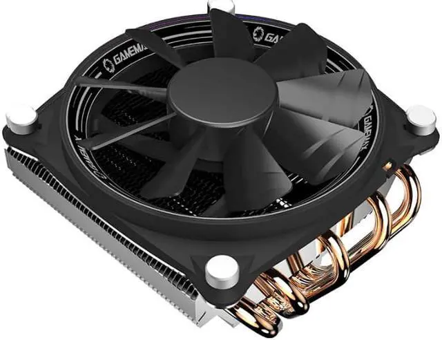 Alt view image 4 of 7 - Gamma 300 CPU Air Cooler, With a 120 mm Large Bowl -Shaped Fan, Unique From Top to Bottom Accelerated Cooling Design, Quickly Emit CPU, Memory and Motherboard Heat
