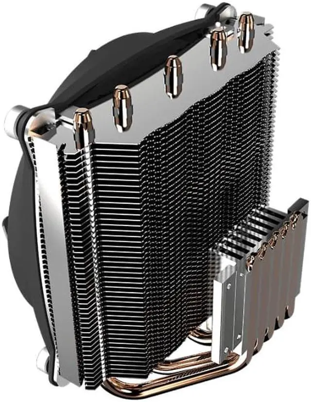 Alt view image 6 of 7 - Gamma 300 CPU Air Cooler, With a 120 mm Large Bowl -Shaped Fan, Unique From Top to Bottom Accelerated Cooling Design, Quickly Emit CPU, Memory and Motherboard Heat