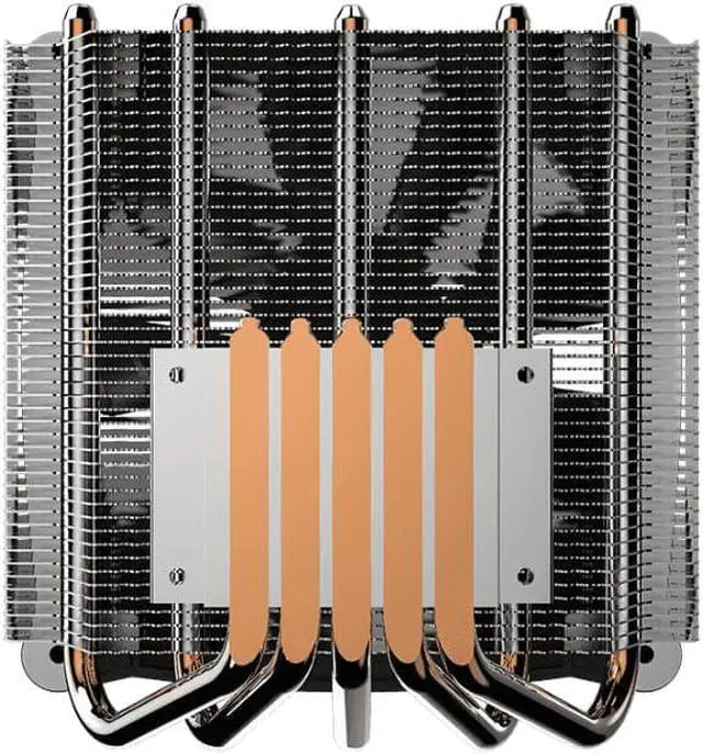 Alt view image 5 of 7 - Gamma 300 CPU Air Cooler, With a 120 mm Large Bowl -Shaped Fan, Unique From Top to Bottom Accelerated Cooling Design, Quickly Emit CPU, Memory and Motherboard Heat