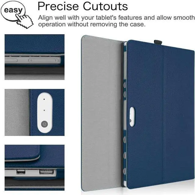 Alt view image 4 of 7 - Case for Microsoft Surface Pro 7 Plus/Pro 7 6 5 4 12.3 Portfolio Business Cover