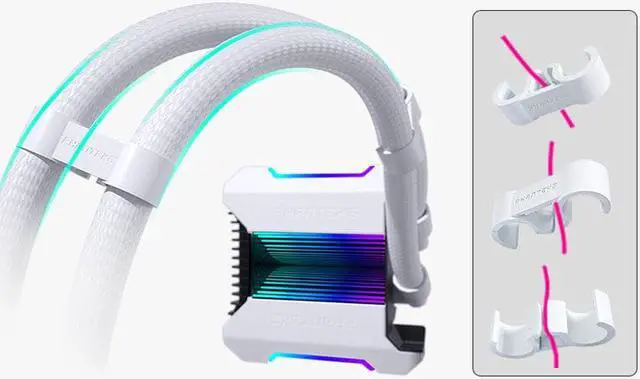 Phanteks GLACIER ONE 240 M25 A-RGB AIO Liquid CPU Cooler