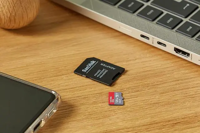 Alt view image 7 of 7 - SanDisk 128GB Ultra microSDXC UHS-I Memory Card with Adapter - 120MB/s, C10, U1, Full HD, A1, Micro SD Card - SDSQUA4-128G-GN6MA