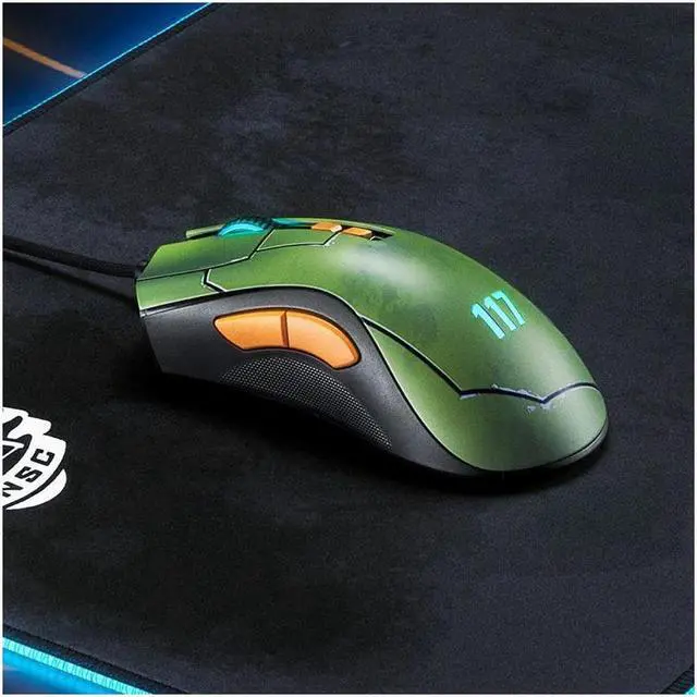 Alt view image 2 of 6 - DeathAdder V2 - Wired Gaming Mouse - HALO Infinite Edition