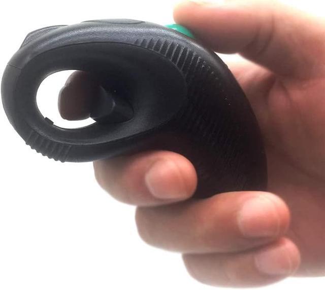 Alt view image 2 of 7 - CORN Wireless Ergonomic Handheld Trackball Mouse with Laser Pointer Left Handed Right Handed DPI Adjustable for Laptop Desktop PC Computer