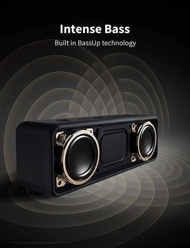 Alt view image 7 of 7 - Soundcore 2 Portable Bluetooth Speaker with 12W Stereo Sound, Bluetooth 5, BassUp, IPX7 Waterproof, 24-Hour Playtime, Wireless Stereo Pairing, Speaker for Home, Outdoors, Travel