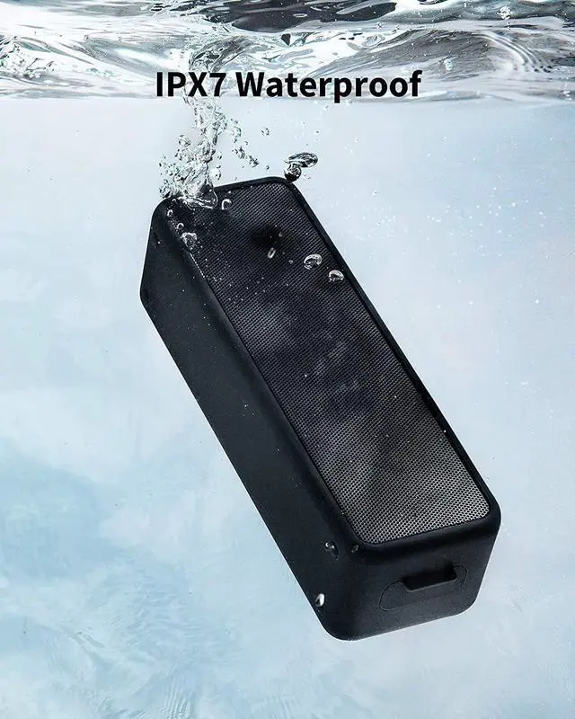 Alt view image 5 of 7 - Soundcore 2 Portable Bluetooth Speaker with 12W Stereo Sound, Bluetooth 5, BassUp, IPX7 Waterproof, 24-Hour Playtime, Wireless Stereo Pairing, Speaker for Home, Outdoors, Travel