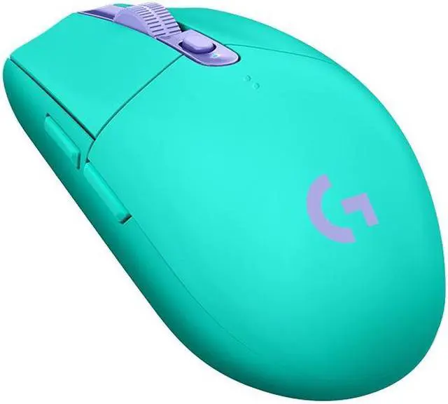 Alt view image 2 of 4 - Logitech G304 Lightspeed Wireless Gaming Mouse 6 Programmable Keys 12000DPI Support USB Interface Windows/Mac OS- Green