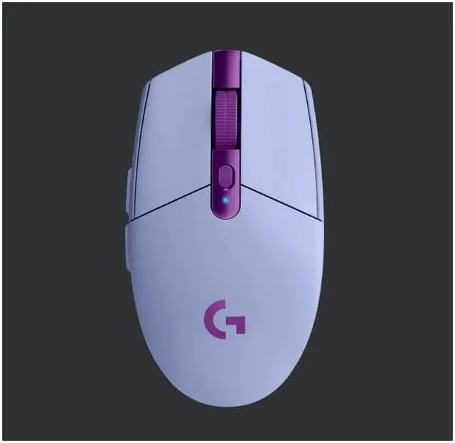 Main image of Logitech G304 Lightspeed Wireless Gaming Mouse 6 Programmable Keys 12000DPI Support USB Interface Windows/Mac OS- Purple