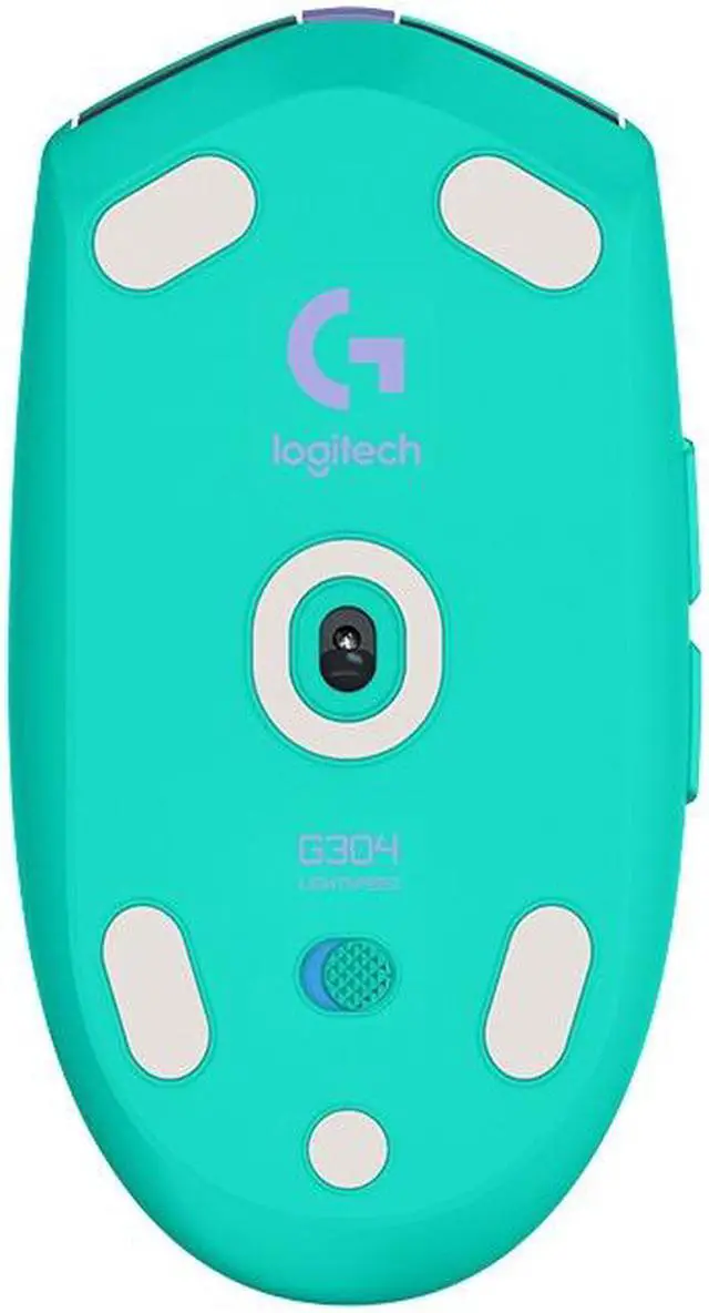 Alt view image 4 of 4 - Logitech G304 Lightspeed Wireless Gaming Mouse 6 Programmable Keys 12000DPI Support USB Interface Windows/Mac OS- Green