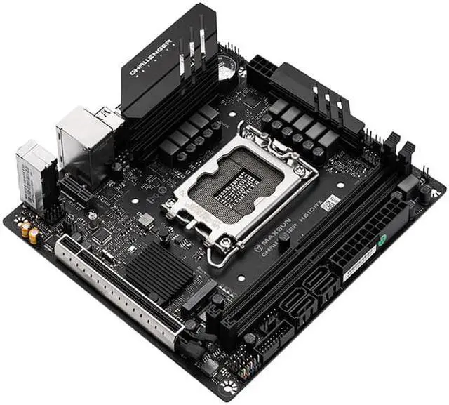 Alt view image 2 of 5 - MAXSUN H610 ITX Motherboard ,H610/ Intel LGA 1700/ ITX/ DDR4/ M.2/ PCIe 4.0/ USB 3.2 Gen1/ 2.5GbE LAN/HDMI, DP,CNVi Wireless Network card Interface