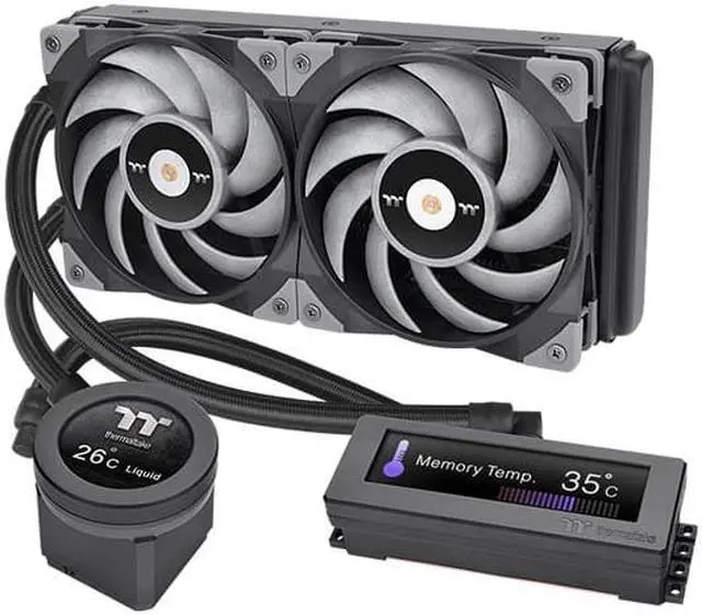 Main image of Thermaltake Tt Floe RC Ultra 240 CPU & Memory AIO Liquid Cooler GIF Customization CL-W324-PL12GM-A