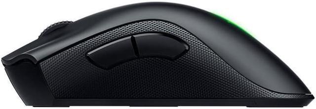 Alt view image 2 of 7 - Razer DeathAdder V2 Pro Wireless Gaming Mouse: 20K DPI Optical Sensor - 3X Faster Than Mechanical Optical Switch - Chroma RGB Lighting - 70 Hr Battery Life - 8 Programmable Buttons - Classic Black
