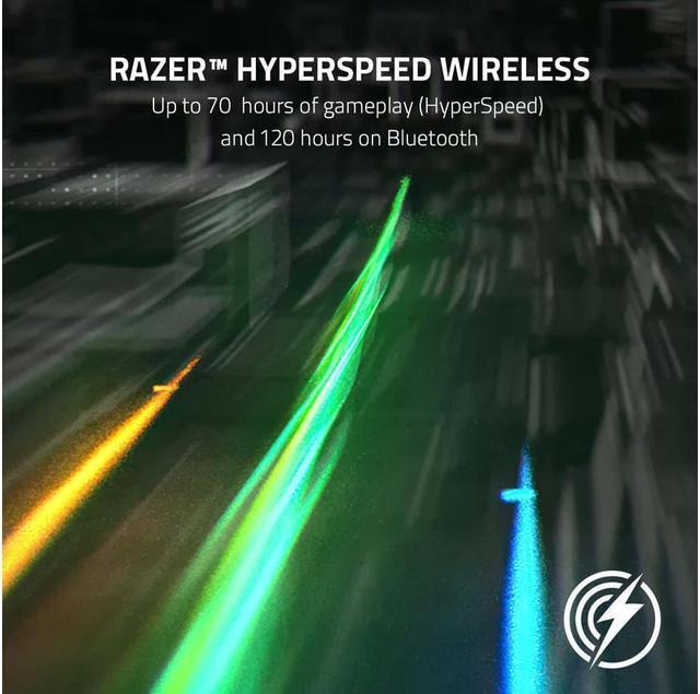Alt view image 7 of 7 - Razer DeathAdder V2 Pro Wireless Gaming Mouse: 20K DPI Optical Sensor - 3X Faster Than Mechanical Optical Switch - Chroma RGB Lighting - 70 Hr Battery Life - 8 Programmable Buttons - Classic Black