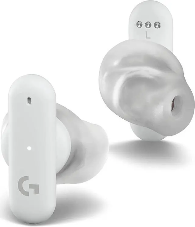 Main image of Logitech G FITS True Wireless Gaming Earbuds, Custom Molded Fit, Lightspeed + Bluetooth, Four Beamforming Microphones, PC, Mac, PS5, PS4, Mobile, Nintendo Switch
