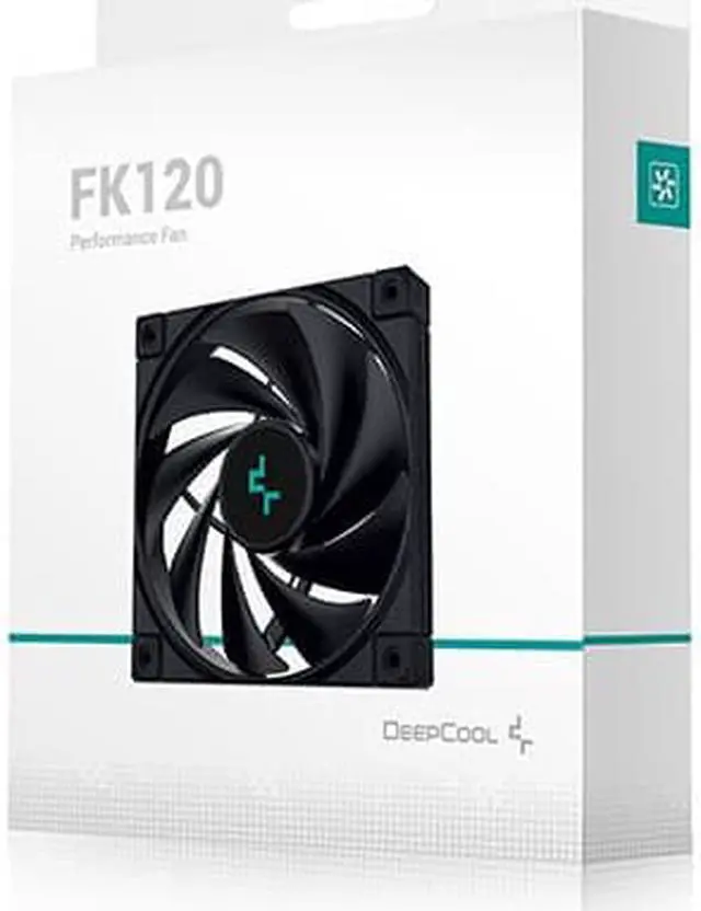 Alt view image 6 of 6 - DeepCool FK120 PC Fan 120mm 1850RPM FDB Computer Case Fan 4-Pin PWM 68.99CFM Cooling Fan Quiet Under 28dB(A) High Performance for Cases CPU Air Coolers and Radiators