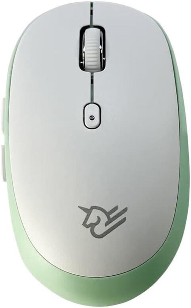 Alt view image 7 of 7 - Wireless Keyboard and Mouse, Jelly Comb Slim Compact Quiet Small Keyboard and Mouse Combo for Windows, Laptop, PC, Notebook-White and Mint Green