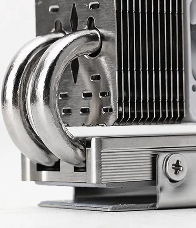 Alt view image 3 of 7 - HR-10 2280 PRO SSD heatsink with four heat pipes,built-in 3010 size small fan with a speed of 3500-6000RPM FOR ThermalRight
