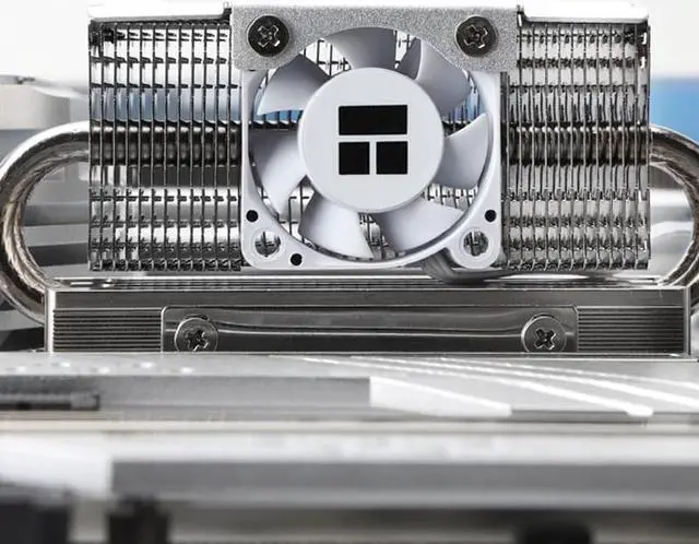 Alt view image 4 of 7 - HR-10 2280 PRO SSD heatsink with four heat pipes,built-in 3010 size small fan with a speed of 3500-6000RPM FOR ThermalRight