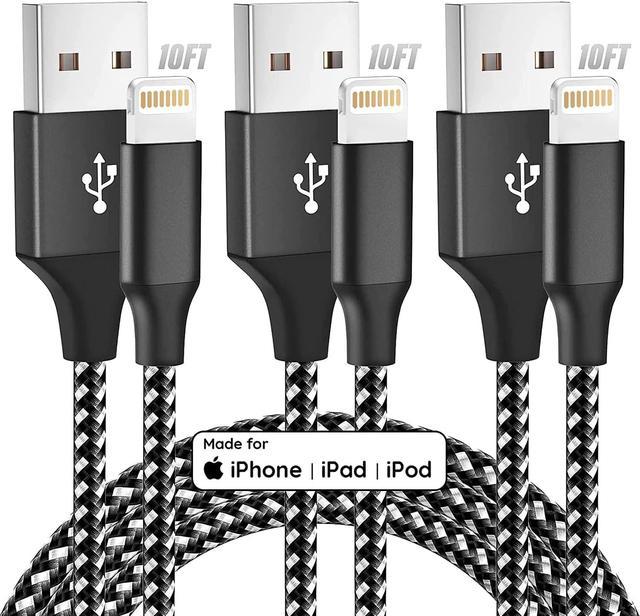 Apple iPhone 6 Plus and 6s Plus Certified Lightning Charger and Data USB  Cable