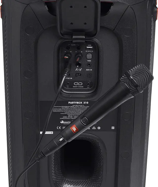 Alt view image 3 of 4 - JBL PMB100: Wired Dynamic Vocal Mic with Cable, Black, JBLPBM100BLKAM