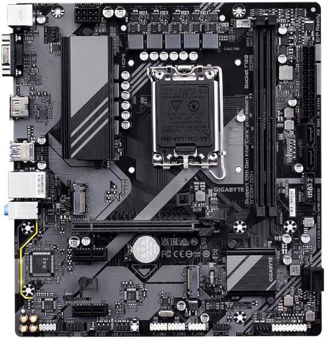 GIGABYTE B760M D2H LGA 1700 Intel B760 M-ATX Motherboard With DDR5