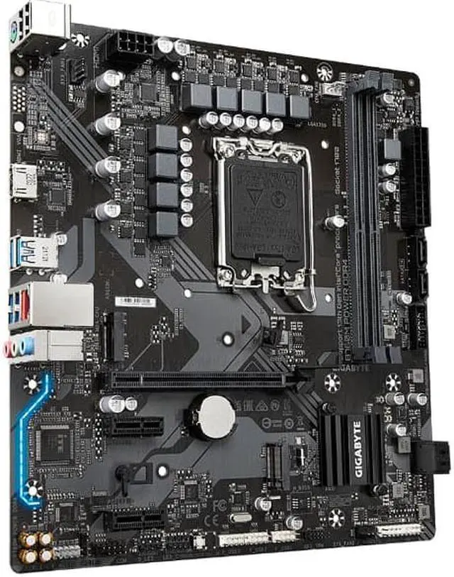 Alt view image 2 of 5 - GIGABYTE B760M POWER LGA 1700 Intel B760 M-ATX Motherboard With DDR4*2, 2* M.2, PCIe 4.0, USB 3.2 Gen 1 , 2.5GbE LAN, Q-Flash Plus(OEM , Industrial packaging non-color box)