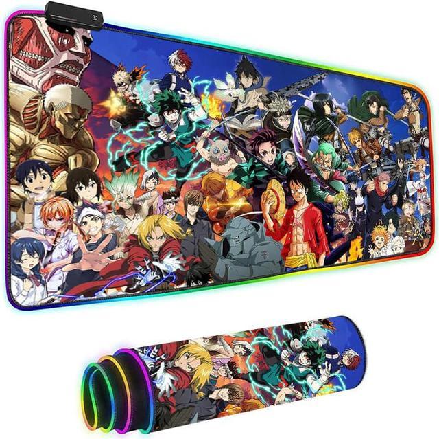 Best Deal for Anime My Hero Academia RGB Mouse Pad Large Gaming
