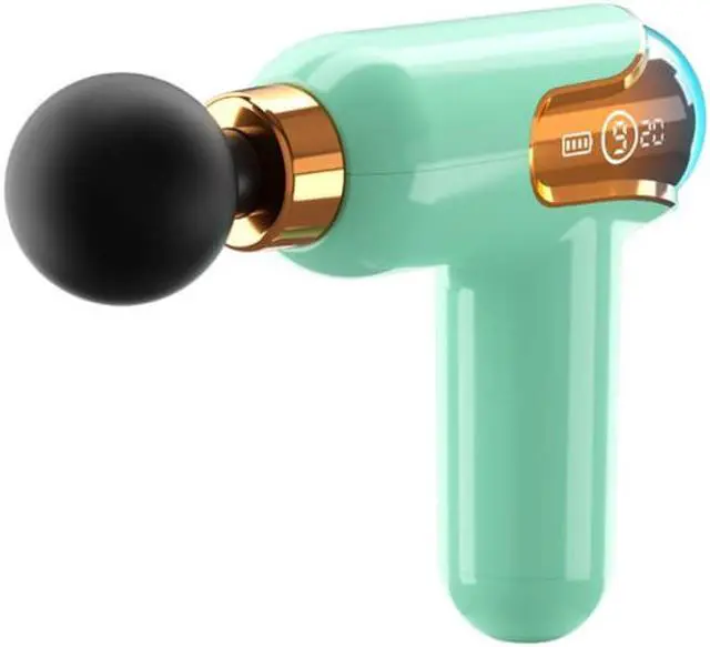 Main image of Massage Gun Deep Tissue Massager Portable Shock Muscle Massage Gun Handheld Full-Body Massager Small Silent Back Massage Gun Gift for Ms. Mom BFF Green