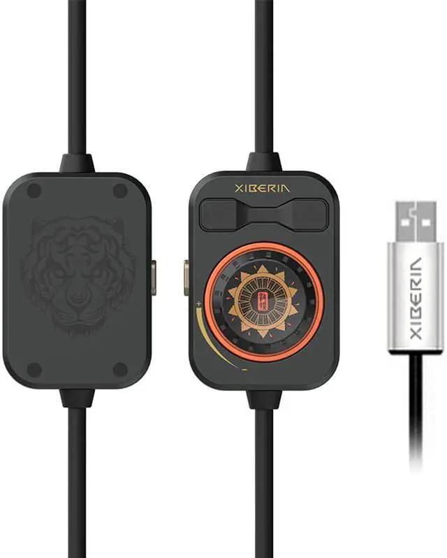 Alt view image 4 of 4 - XIBERIA S21 Dunhuang Joint Edition 50MM Drivers LED Gaming Headphones 7.1 USB Gaming Headset Cyberpunk style Wired Headphones