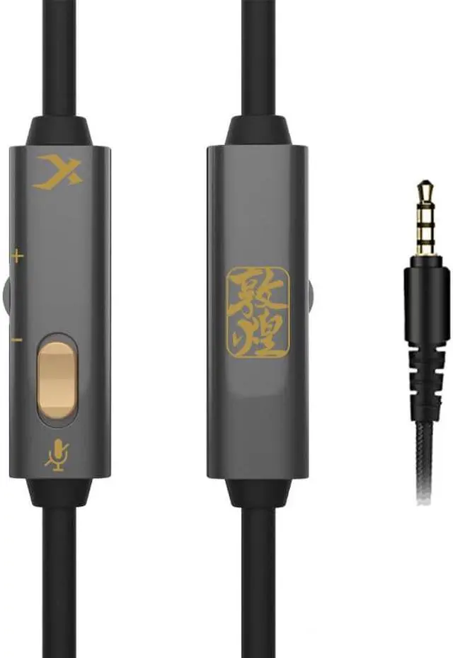 Alt view image 2 of 6 - XIBERIA S21 Dunhuang Joint Edition 50MM Drivers LED Gaming Headphones 3.5MM Gaming Headset Cyberpunk style Wired Headphones