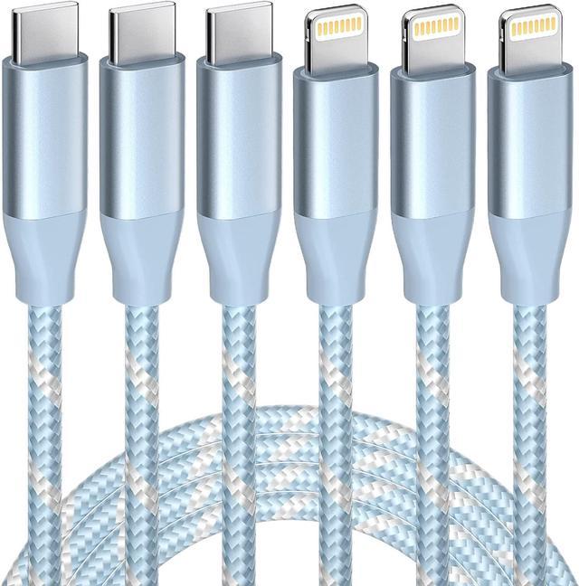 MFi-Certified For iPhone 14 Plus 13 USB Charger Cable Fast Charging Sync  Coiled
