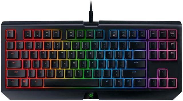 Alt view image 2 of 5 - Razer BlackWidow Tournament Edition Chroma V2 - RGB Ergonomic Mechanical Gaming Keyboard with Tactile and Clicky Razer Orange Switches