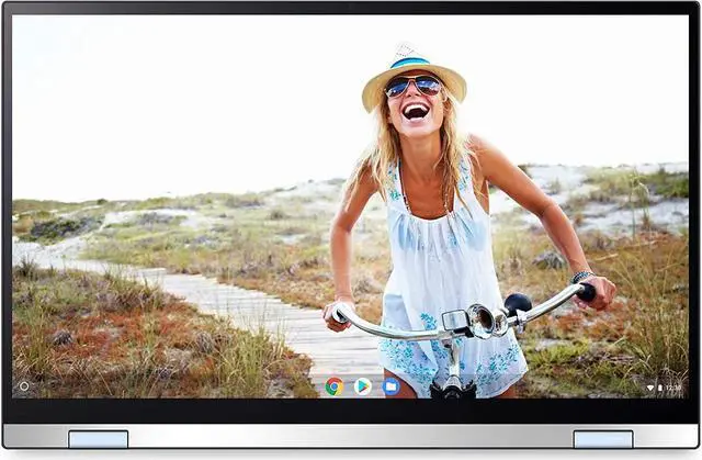 Alt view image 7 of 7 - ASUS Chromebook Flip C433 2 in 1 Laptop, 14" Touchscreen FHD NanoEdge Display, Intel Core m3-8100Y Processor, 8GB RAM, 64GB eMMC Storage, Backlit Keyboard, Silver, Chrome OS, C433TA-AS384T