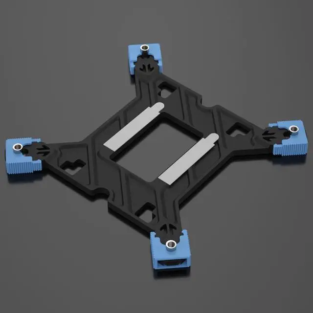 Alt view image 6 of 7 - Corn E1 Pro Colorful CPU Cooler PC Air Cooling Radiator,128mm Height,Only Support LGA1200/1700 Platform, 2 Heart Pipes Pre-coated with Silicone Grease,Straight-lock Screw Structure, Small Tower Design