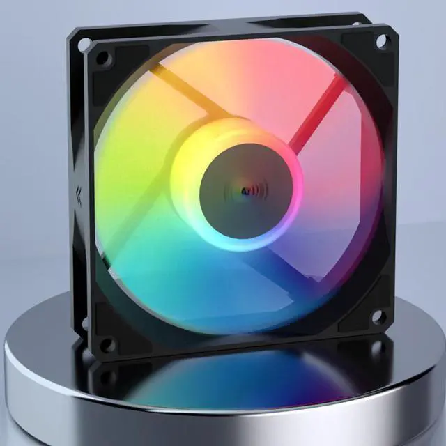 Alt view image 7 of 7 - Corn E1 Pro Colorful CPU Cooler PC Air Cooling Radiator,128mm Height,Only Support LGA1200/1700 Platform, 2 Heart Pipes Pre-coated with Silicone Grease,Straight-lock Screw Structure, Small Tower Design