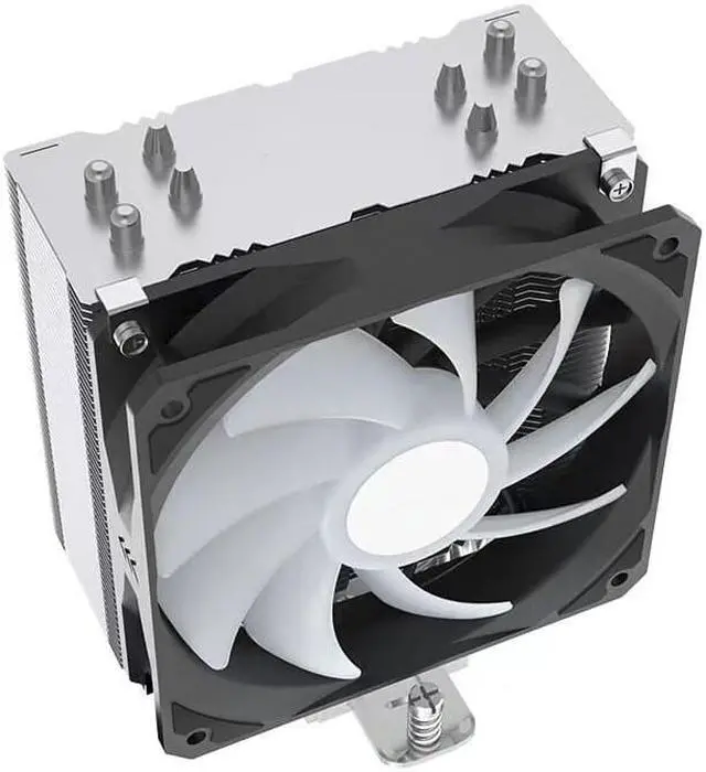 Alt view image 2 of 7 - Corn B3 Pro CPU Cooler PC Air Cooling Radiator,155mm Height, 4 Heart Pipes Pre-coated with Silicone Grease,Stainless Steel Sheet and Screw Fixed, Dual-mode ARGB Fan Support Platform LGA1200/1700/AM4