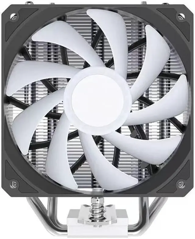 Alt view image 3 of 7 - Corn B3 Pro CPU Cooler PC Air Cooling Radiator,155mm Height, 4 Heart Pipes Pre-coated with Silicone Grease,Stainless Steel Sheet and Screw Fixed, Dual-mode ARGB Fan Support Platform LGA1200/1700/AM4