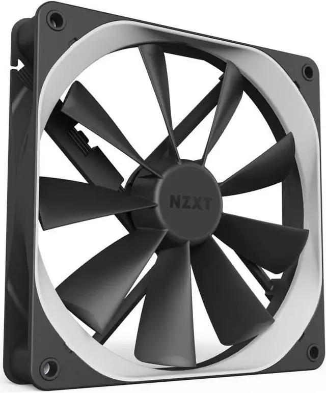 Main image of NZXT AER F - RF-AF120-B1 - 120mm - Winglet Designed Fan Blades - Fluid Dynamic Bearings - PWM Airow Fans - Gaming Computer Fan
