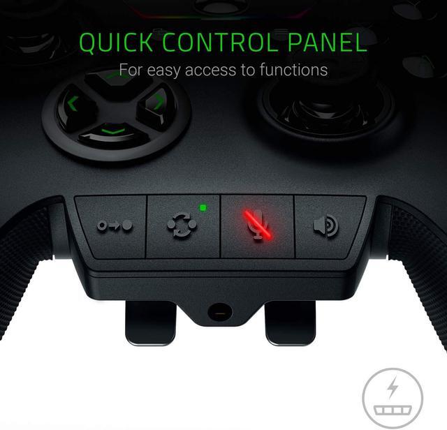 Alt view image 6 of 7 - Razer Wolverine Ultimate Officially Licensed Xbox One Controller: 6 Remappable Buttons and Triggers - Interchangeable Thumbsticks and D-Pad - For PC, Xbox One, Xbox Series X & S - Black