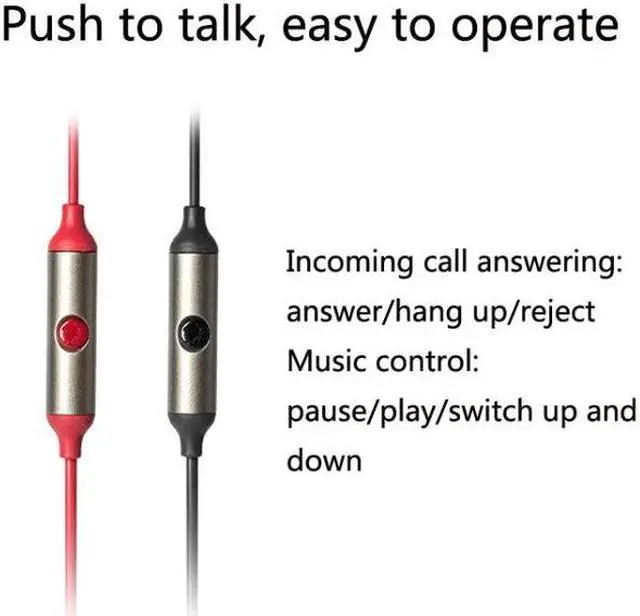 Alt view image 2 of 6 - Edifier H230P, Wired in-Ear, Noise Isolation with Microphone,Heavy Bass,High sound performance,Compatible with all 3.5MM audio jack smartphones and other devices