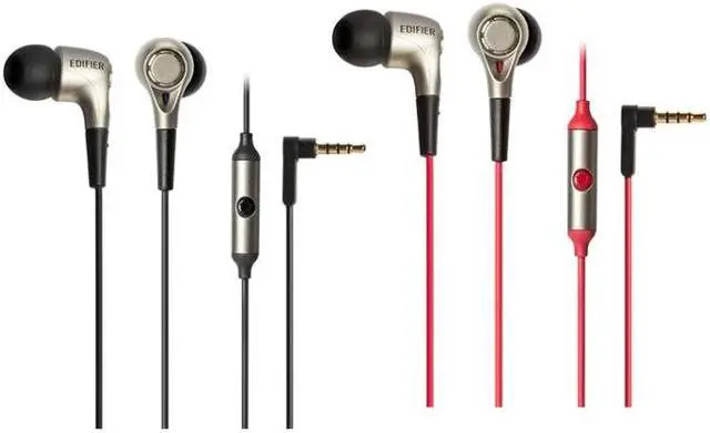 Alt view image 5 of 6 - Edifier H230P, Wired in-Ear, Noise Isolation with Microphone,Heavy Bass,High sound performance,Compatible with all 3.5MM audio jack smartphones and other devices