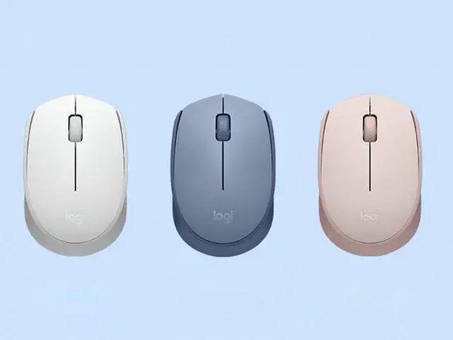 Alt view image 2 of 5 - Logitech M172 Wireless Mouse, 2.4Ghz Wireless, USB Plug and Play, 1000dpi, Compatible with Windows7/8/10/11 or later, Mac OS10.5 or later, Chrome OS, Linux Kernel 2.6+ White